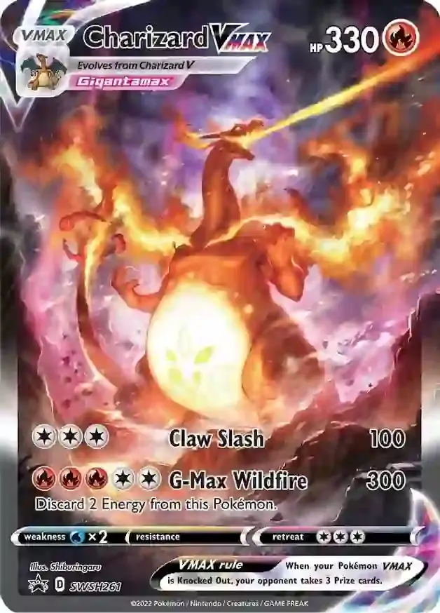 PokeDATA - Check current Pokemon card values for Charizard VMAX